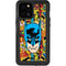 DC Comics Batman Mask Vintage Pattern iPhone 12 Pro Max Waterproof Case