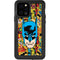DC Comics Batman Mask Vintage Pattern iPhone 12 Pro Waterproof Case