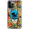 DC Comics Batman Mask Vintage Pattern iPhone 13 Pro Max Clear Case