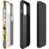 DC Comics Batman Mask Vintage Pattern iPhone 14 Plus Impact Case