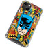 DC Comics Batman Mask Vintage Pattern iPhone 14 Plus Clear Case