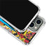 DC Comics Batman Mask Vintage Pattern iPhone 14 Pro Clear Case