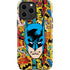 DC Comics Batman Mask Vintage Pattern iPhone 15 Pro Max Impact Case
