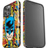 DC Comics Batman Mask Vintage Pattern iPhone 14 Pro Max Impact Case