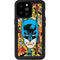 DC Comics Batman Mask Vintage Pattern iPhone 14 Pro Max Waterproof Case
