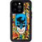 DC Comics Batman Mask Vintage Pattern iPhone 14 Pro Waterproof Case