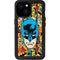 DC Comics Batman Mask Vintage Pattern iPhone 15 Waterproof Case