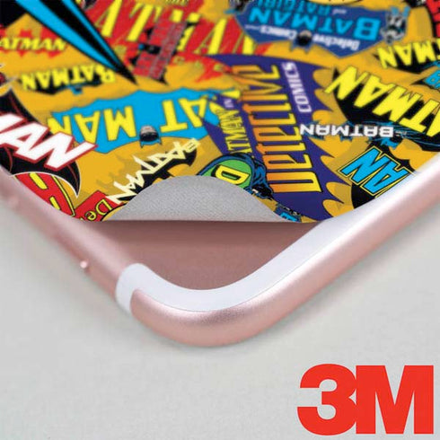 DC Comics Batman Mask Vintage Pattern iPhone 7 Plus Skin