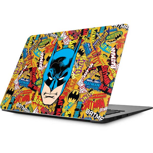 DC Comics Batman Mask Vintage Pattern Apple MacBook Skin