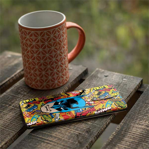 DC Comics Batman Mask Vintage Pattern OnePlus 7 Pro Skin