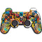 DC Comics Batman Mask Vintage Pattern PS3 Dual Shock wireless controller Skin