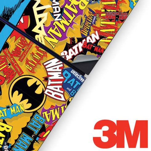 DC Comics Batman Mask Vintage Pattern PS4 Console and Controller Bundle Skin