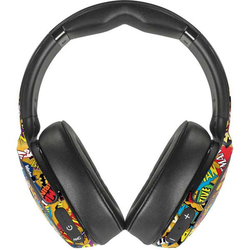 DC Comics Batman Mask Vintage Pattern Skullcandy Venue Skin