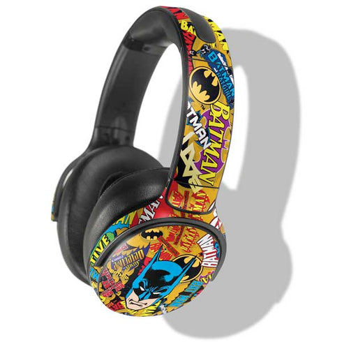 DC Comics Batman Mask Vintage Pattern Skullcandy Venue Skin