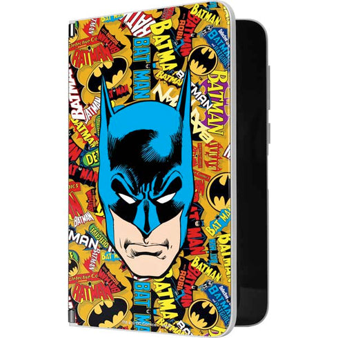 DC Comics Batman Mask Vintage Pattern Surface Duo Skin