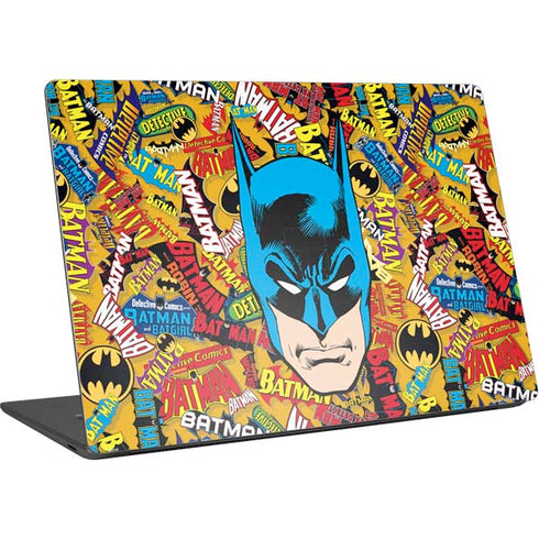 DC Comics Batman Mask Vintage Pattern Surface Laptop 4 15in Skin