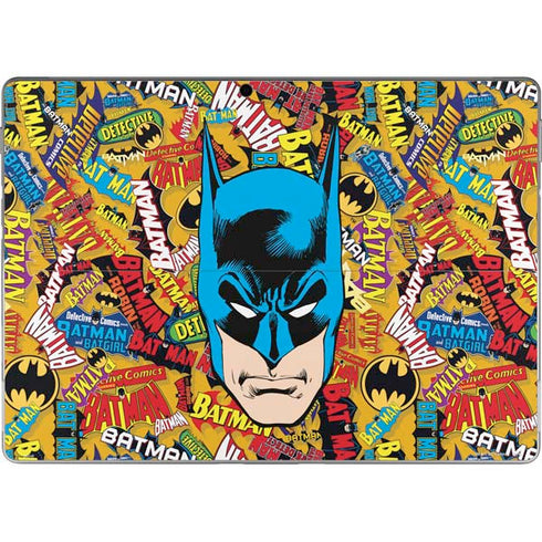 DC Comics Batman Mask Vintage Pattern Surface Pro 8 Skin