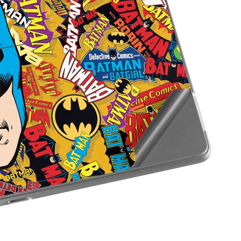 DC Comics Batman Mask Vintage Pattern Surface Pro 8 Skin