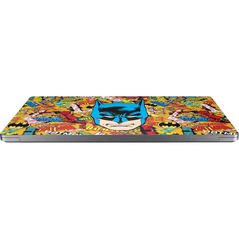 DC Comics Batman Mask Vintage Pattern Universal Laptop 12in (9.8 x 6.8in) Skin
