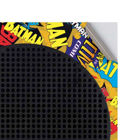 DC Comics Batman Mask Vintage Pattern Xbox Series S Console Skin