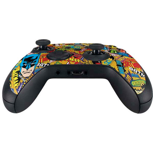DC Comics Batman Mask Vintage Pattern Xbox Series X Controller Skin