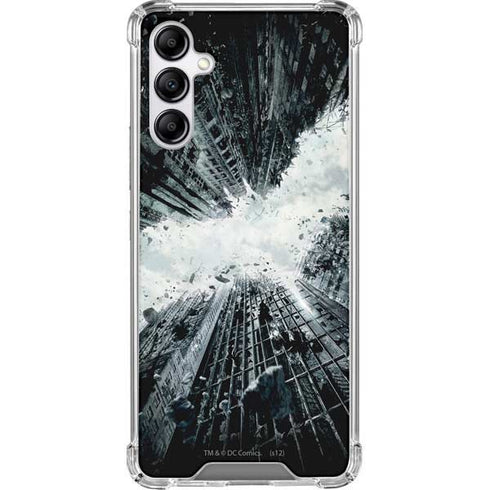 DC Comics Batman Dark Knight Rises Poster Galaxy A14 5G Clear Case
