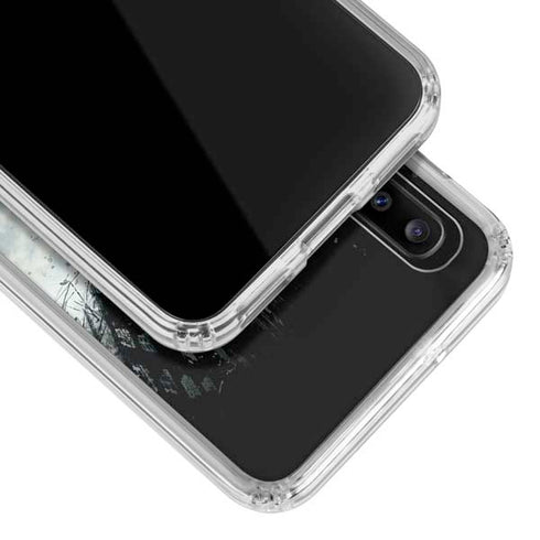 DC Comics Batman Dark Knight Rises Poster Galaxy A20 Clear Case