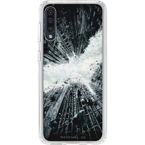 DC Comics Batman Dark Knight Rises Poster Galaxy A50 Clear Case
