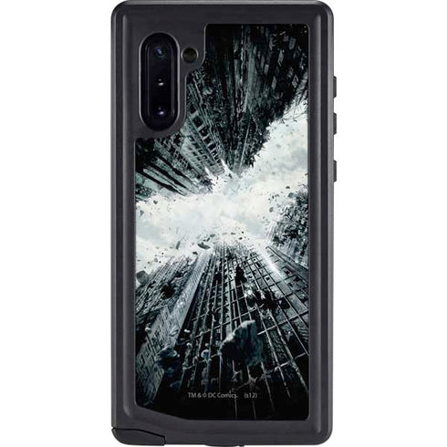 DC Comics Batman Dark Knight Rises Poster Galaxy Note 10 Waterproof Case