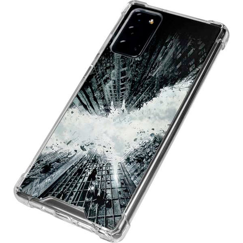 DC Comics Batman Dark Knight Rises Poster Galaxy Note20 5G Clear Case