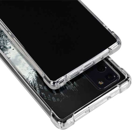 DC Comics Batman Dark Knight Rises Poster Galaxy Note20 5G Clear Case