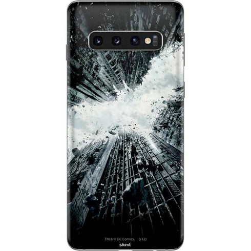 DC Comics Batman Dark Knight Rises Poster Galaxy S10 Skin