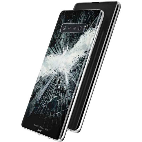 DC Comics Batman Dark Knight Rises Poster Galaxy S10 Skin