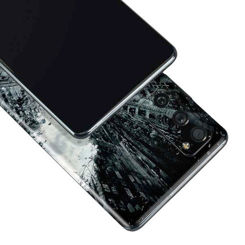 DC Comics Batman Dark Knight Rises Poster Galaxy S20 Fan Edition Skin