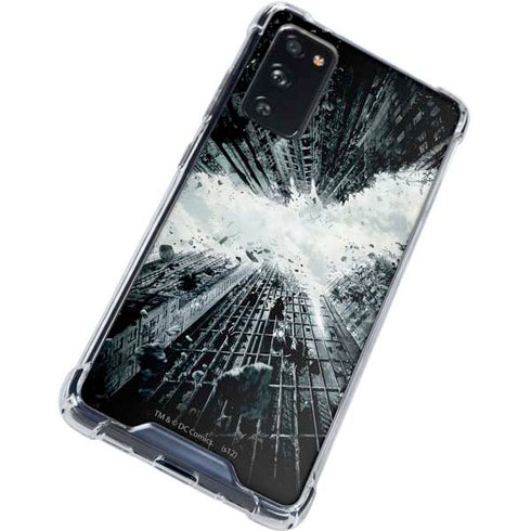 DC Comics Batman Dark Knight Rises Poster Galaxy S20 FE Clear Case