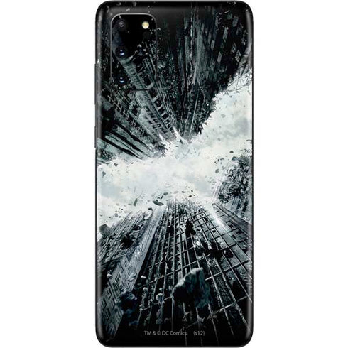 DC Comics Batman Dark Knight Rises Poster Galaxy S20 Plus Skin