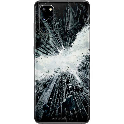 DC Comics Batman Dark Knight Rises Poster Galaxy S20 Skin