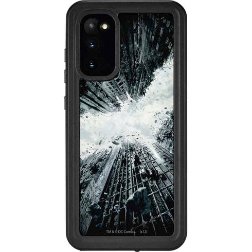 DC Comics Batman Dark Knight Rises Poster Galaxy S20 Waterproof Case