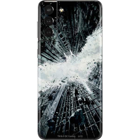 DC Comics Batman Dark Knight Rises Poster Galaxy S21 Plus 5G Skin