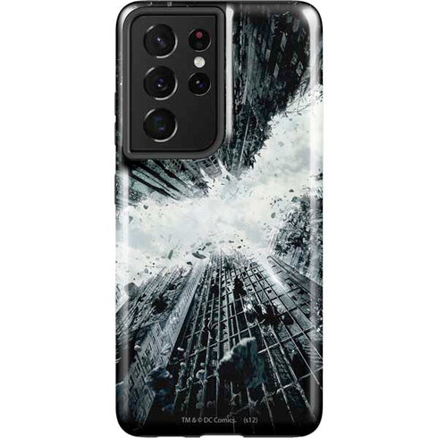 DC Comics Batman Dark Knight Rises Poster Galaxy S21 Ultra 5G Pro Case