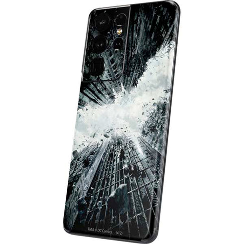 DC Comics Batman Dark Knight Rises Poster Galaxy S21 Ultra 5G Skin