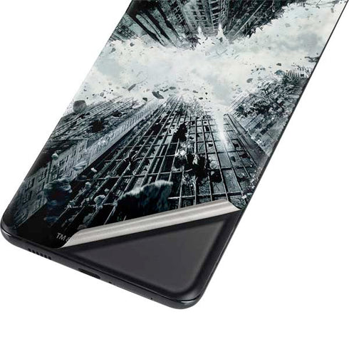 DC Comics Batman Dark Knight Rises Poster Galaxy S21 Ultra 5G Skin