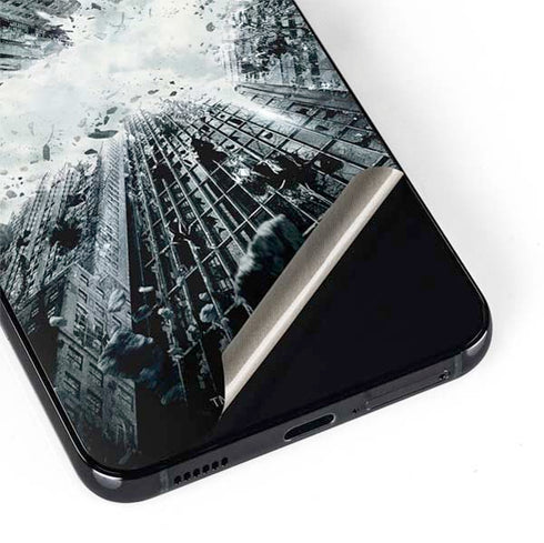 DC Comics Batman Dark Knight Rises Poster Galaxy S22 Plus Skin