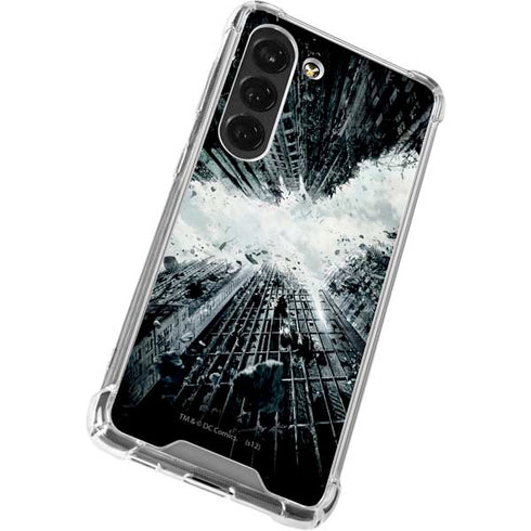 DC Comics Batman Dark Knight Rises Poster Galaxy S23 Clear Case