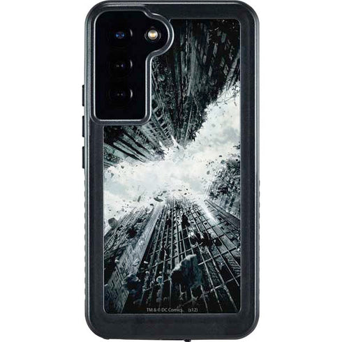 DC Comics Batman Dark Knight Rises Poster Galaxy S23 Plus Waterproof Case