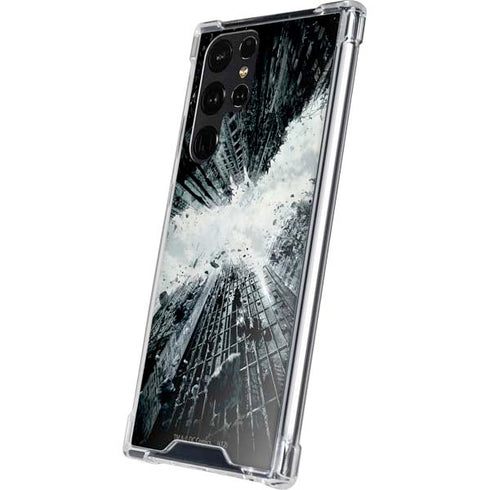 DC Comics Batman Dark Knight Rises Poster Galaxy S24 Ultra Clear Case