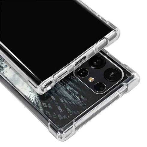 DC Comics Batman Dark Knight Rises Poster Galaxy S24 Ultra Clear Case