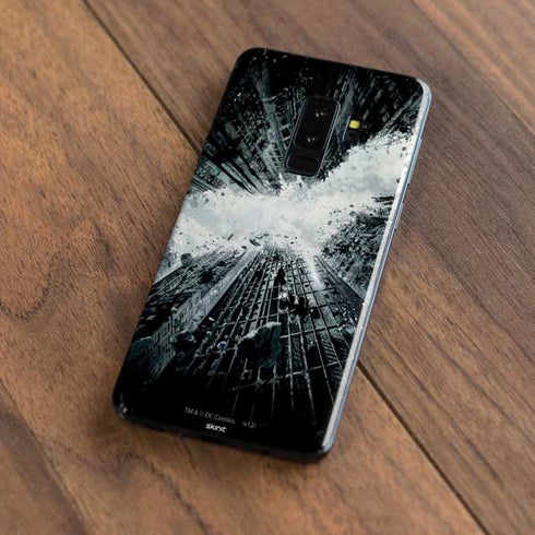 DC Comics Batman Dark Knight Rises Poster Galaxy S9 Plus Skin