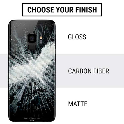 DC Comics Batman Dark Knight Rises Poster Galaxy S9 Skin