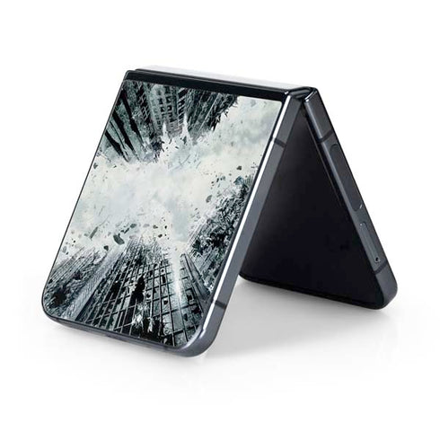 DC Comics Batman Dark Knight Rises Poster Galaxy Z Flip5 5G Skin